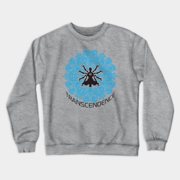 Transcendence Crewneck Sweatshirt by Digitalgarz